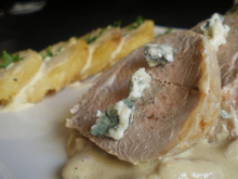 Filet mignon de porc au roquefort rapide
