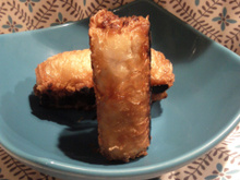 Nems au potimarron et au poulet