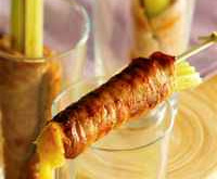 Brochettes d'emmental à la Japonaise