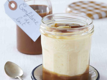 Riz au lait et confiture de lait maison