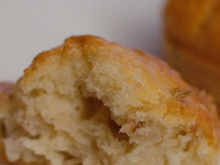 Moelleux salés au blanc d'œuf