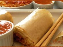 Nems de poulet à la tomate