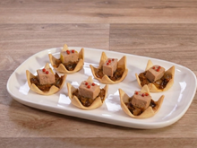 Pour le Nouvel An, ce toast au foie gras étoilé simple et bluffant fait toujours son effet