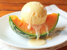 Glace au melon