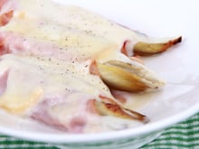 Endives braisées au jambon