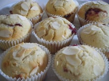 Muffins cœur confiture