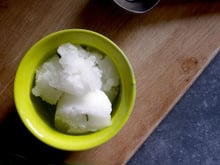 Sorbet au citron et au romarin