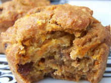 Muffins aux carottes maison
