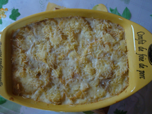 Gratin de pommes de terre au chèvre
