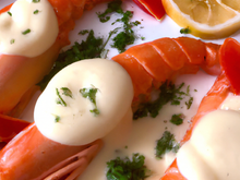Langoustines à la crème