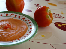 Purée de pomme de terre au tomates (SANS gluten, lait, arachide) {à partir de 7 mois}