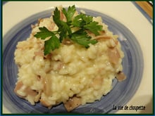 Risotto au jambon cru