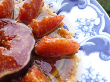 Tartelettes figues et mascarpone au miel de châtaigner sans cuisson