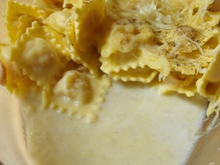 Gratin de raviolis express