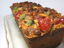 Recette sans gluten : Cake aux fruits confits