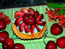 Cupcakes aux cerises rapides