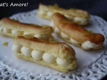 Éclairs à la crème au Limoncello