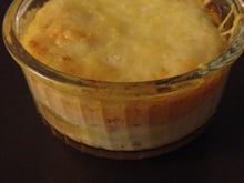 Œuf cocotte rouge au jambon