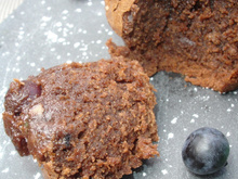 Fondant chocolat myrtilles