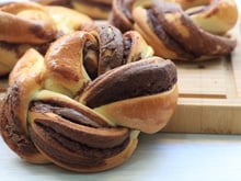 Mini-kringles au chocolat