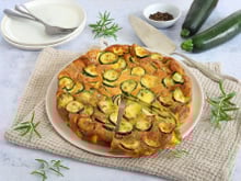 Frittata de courgettes au four