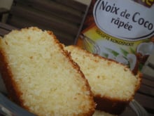 Cake au yaourt et à la noix de coco