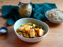 Blanquette de saumon aux légumes