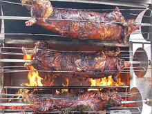 Porcelet à la broche