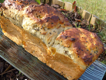 Douce brioche abricots & sésame noir