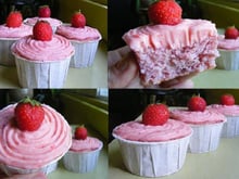 Cupcakes fraisi délicieux