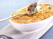 Parmentier de maquereaux catalane