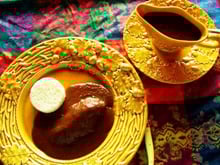 Mole coloradito - Volaille, sauce chocolatée d'Oaxaca