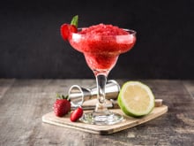 Cocktail Margarita fraise frozen