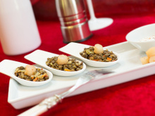 Lentilles aux noix de Saint-Jacques