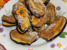 Beignets d'aubergines au thermomix