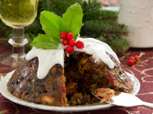 Cuisine anglaise : pudding de Noël (christmas pudding)