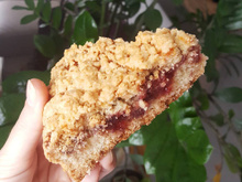 Sbriciolata à la confiture de cerise