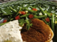 Tournedos au poivre vert