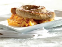 Purée de carottes aux chipolatas