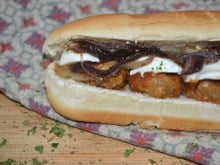 Le sandwich aux boulettes de viande de Joey