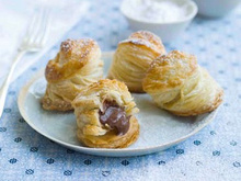 Bonbons feuilletés banane chocolat