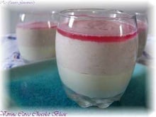 Verrines Cerise Chocolat Blanc