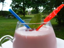 Milkshakes à la fraise