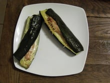 Hot dog de courgette