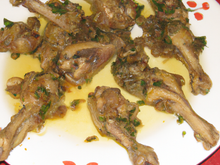 Cuisses de grenouilles au pastis