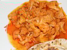 Choux-fleur et tomates à la grecque