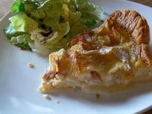 Tarte normande gingembré