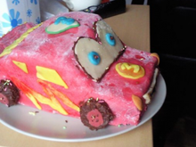 Gâteau flash mcqueen