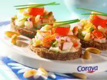 Tartare aux mini bâtonnets Petits Coraya