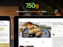 L'application 750g lance sa version premium